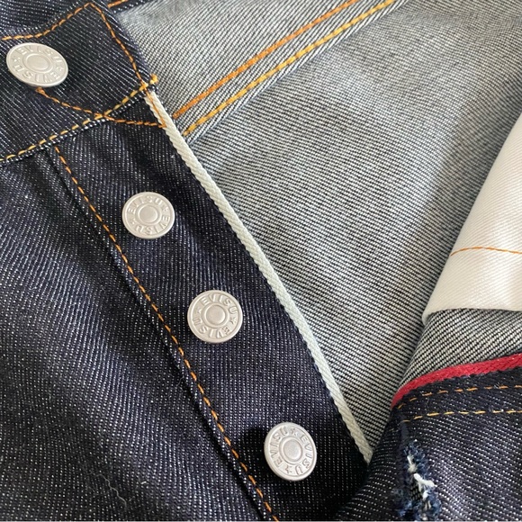 EVISU Original Seagull Icon Denim Jeans, 36" x 34" - Picture 7 of 8